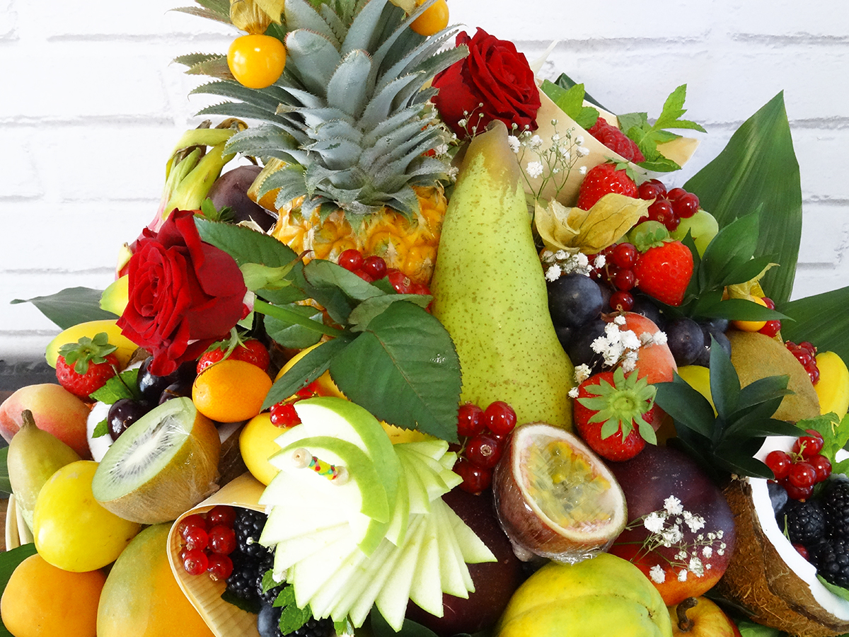 Corbeille De Fruits Pièce Montée - Cadeau Bouquet De Fruits