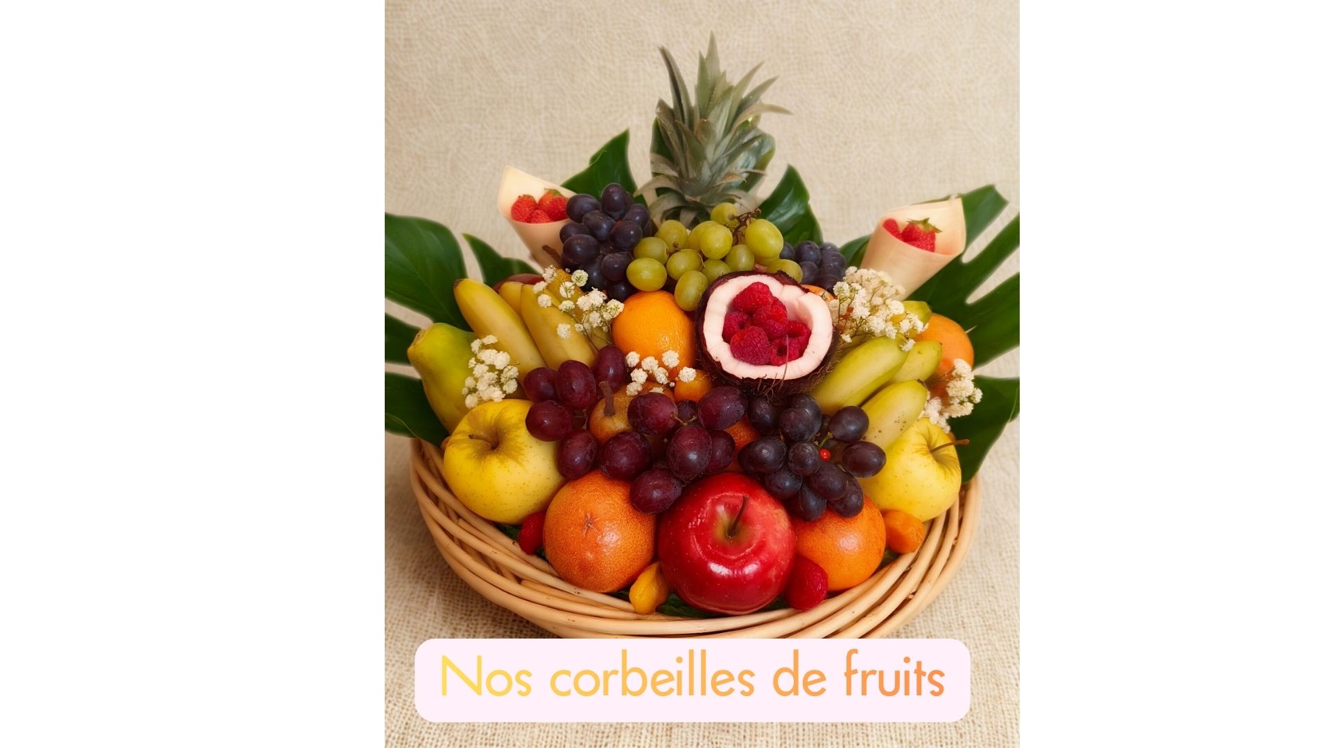 corbeille 7kg motif