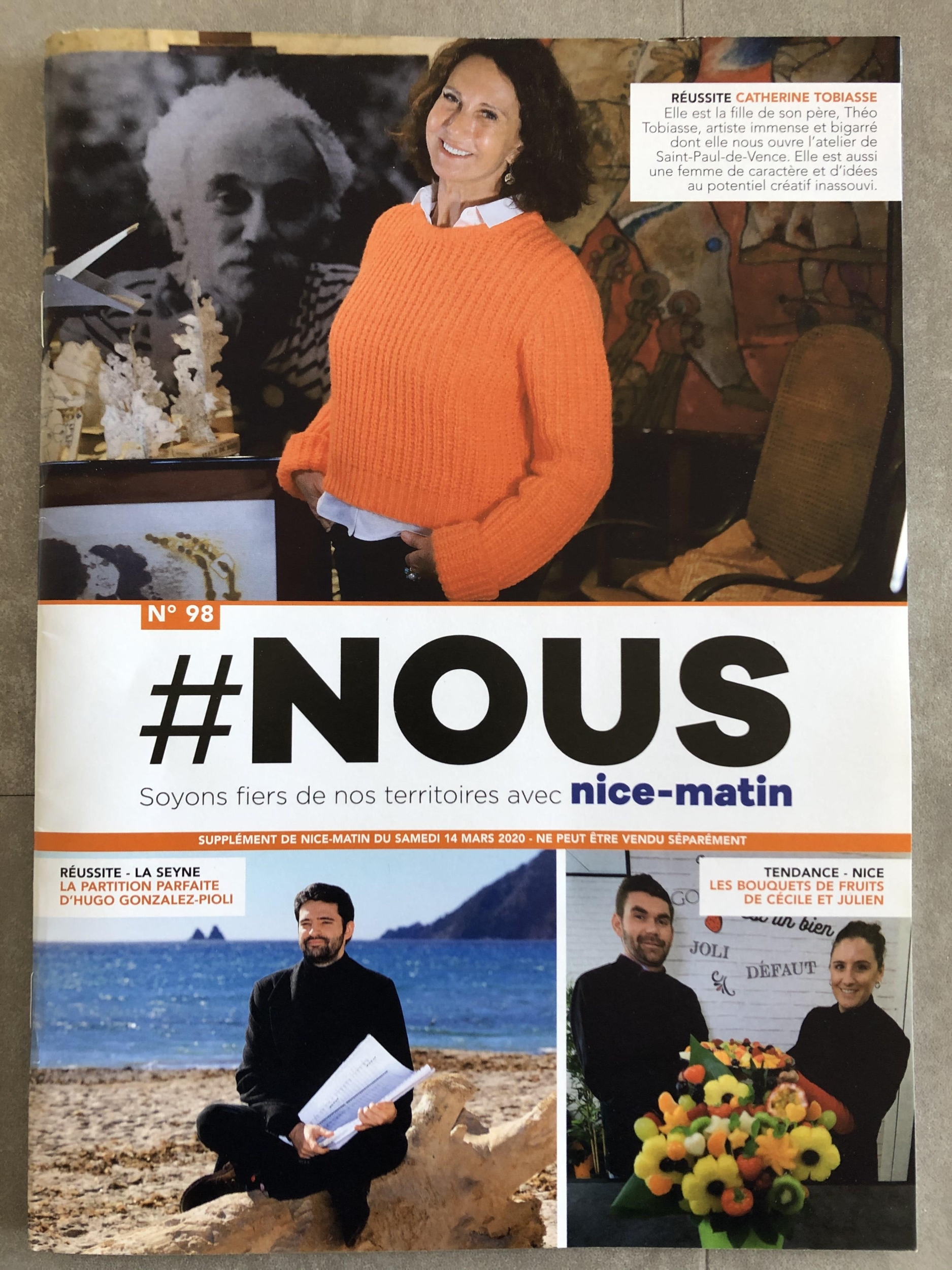 Bouquet De Fruits dans Nice Matin NOUS