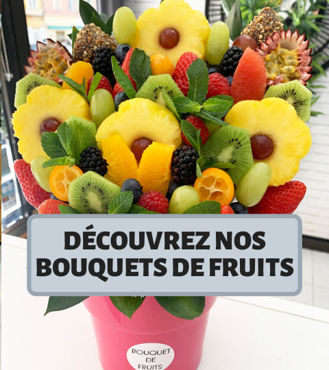 Bouquet De Fruits Geant - Livraison Nice, Monaco, Antibes, Cannes