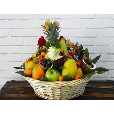 Corbeille de fruits exotiques & saison 7 kilos