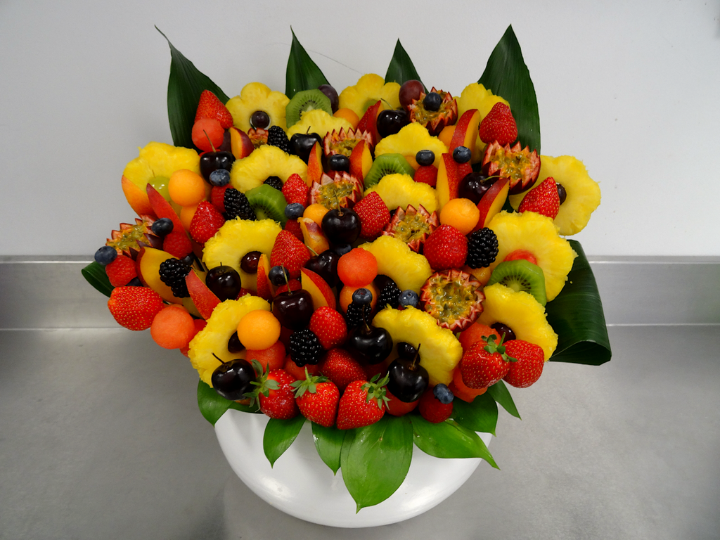 Bouquet De Fruits C&J XXL Bouquet De Fruits Tranchés Mariage