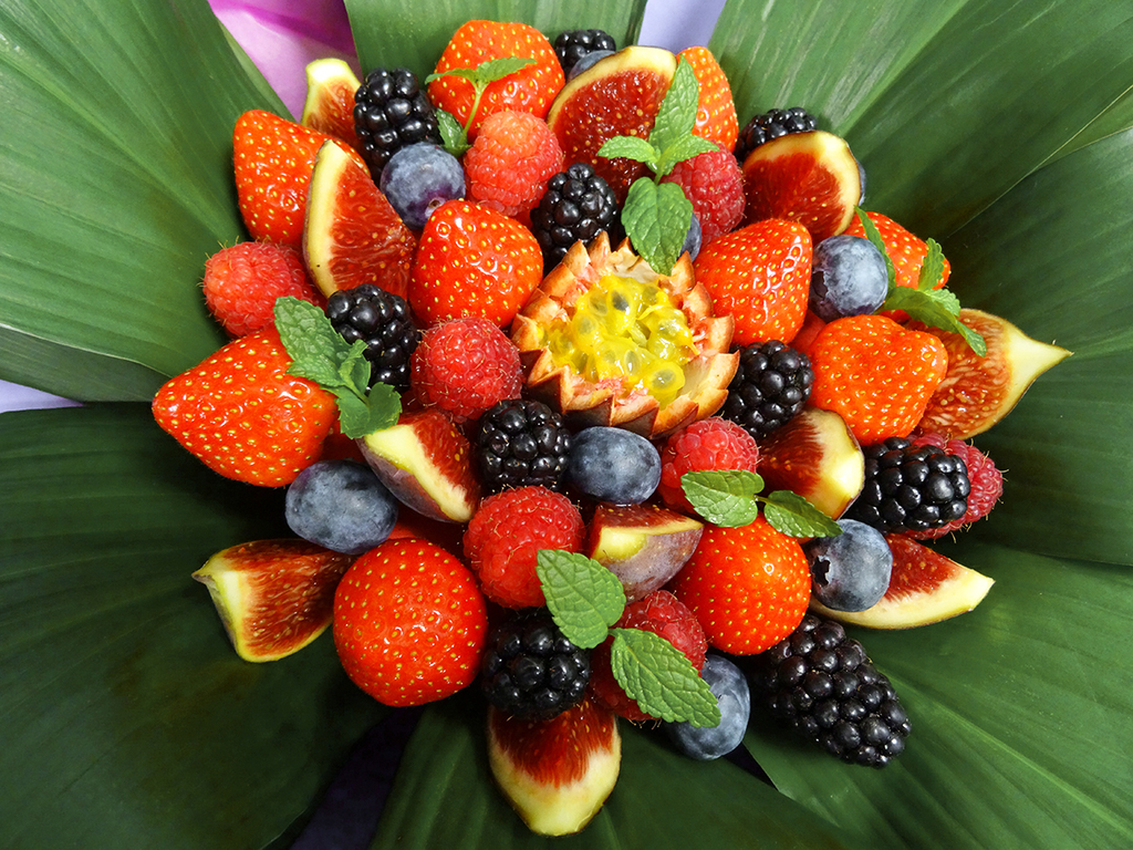 Bouquet De Fruits - Achat Bouquet De Fraises & Fruits Rouges