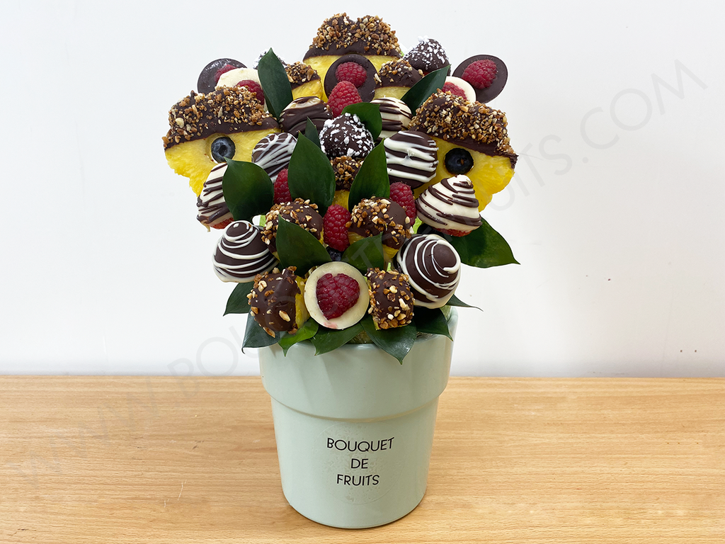 Le bouquet en chocolat Mim's - Moyen - BOUTIQUE/BOUQUETS DE FRUITS - bouquet -de-fruits