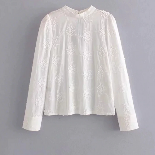 blouse blanche chic tendance  eshop la selection parisienne