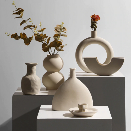 Vase en céramique naturelle