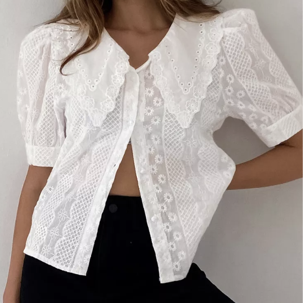 blouse blanche chic femme