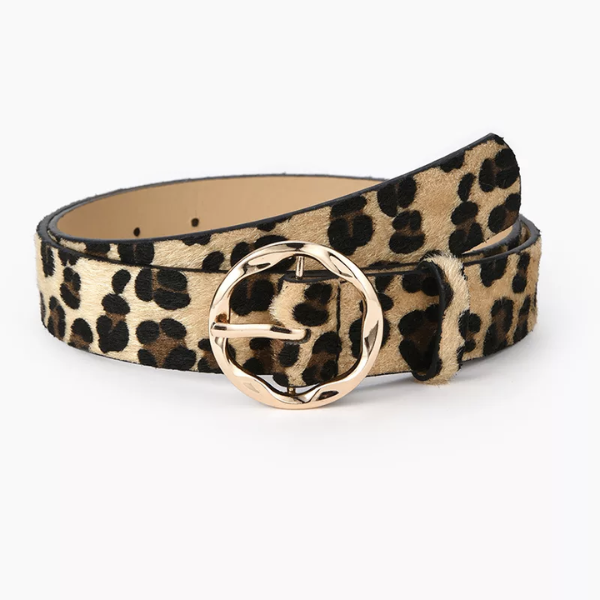 ceinture imprimée tendance léopard femme en ligne pas chère