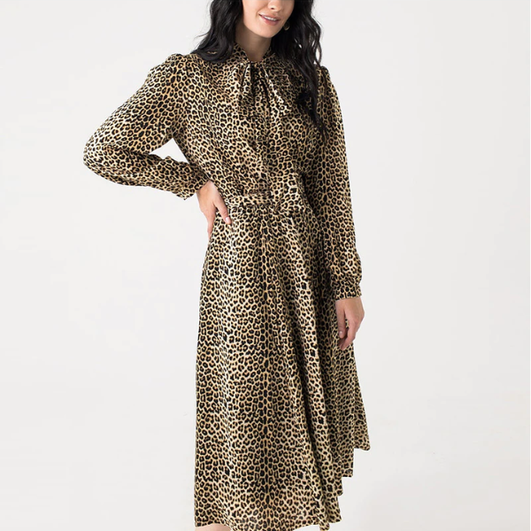 robe léopard imprimé tendance 2022 2023