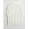Wixra-camiseta-feminina-de-malha-de-l-blusa-de-colar-redondo-slim-fit-estilo-casual-primavera