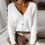 cardigan blanc mode femme automne 2020 la selection parisienne 2
