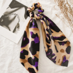 chouchou foulard foulchie imprimé léopard accessoire cheveux tendance 17