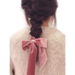 chouchie chouchou foulard noeud velours cotelé coloré accessoire cheveux tendance original paris 1