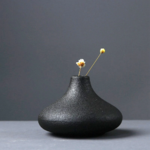 vase céramique noir design inspiration déco