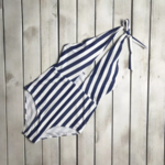 maillot de bain rayé bleu et blanc chic femme en ligne
