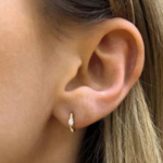 anneaux argent 925 zircon boucles d'oreilles femme