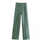 pantalon de tailleur vert deau chic femme tendance 2022