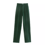 pantalon de tailleur vert émeraude chic femme tendance 2022