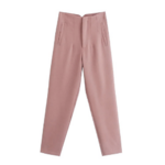 pantalon de tailleur rose chic femme