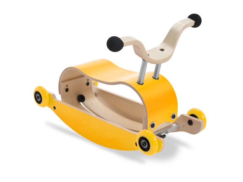 Wishbone design  Mini Flip - porteur - jaune