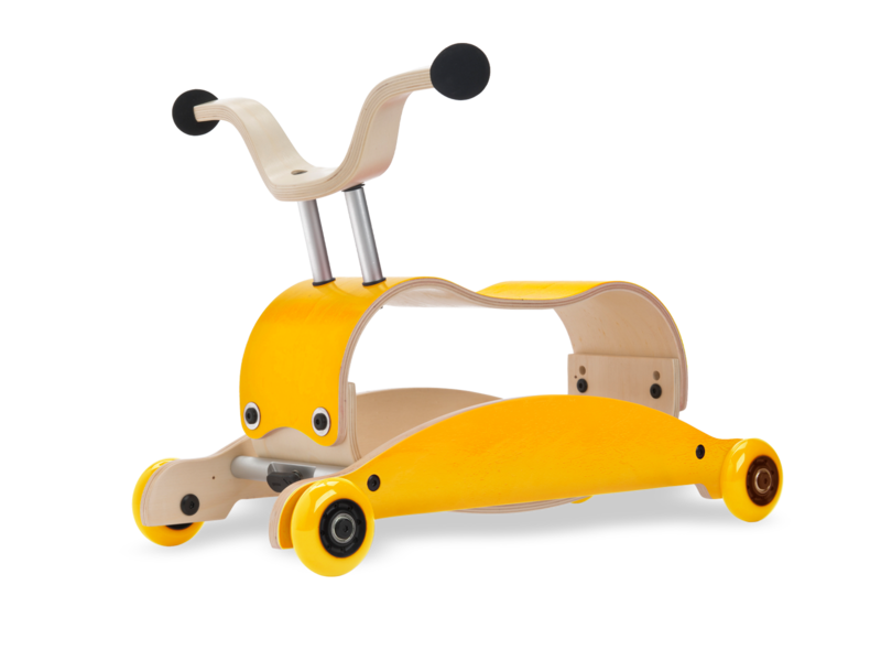 Wishbone Mini Flip - porteur - jaune