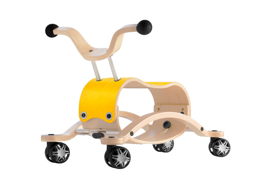Wishbone Mini Flip Racer jaune