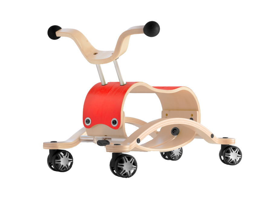 Wishbone Mini Flip Racer rouge