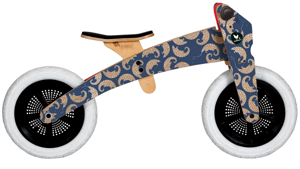 Draisienne en Bois Wishbone Bike Pangolin - 3 en 1