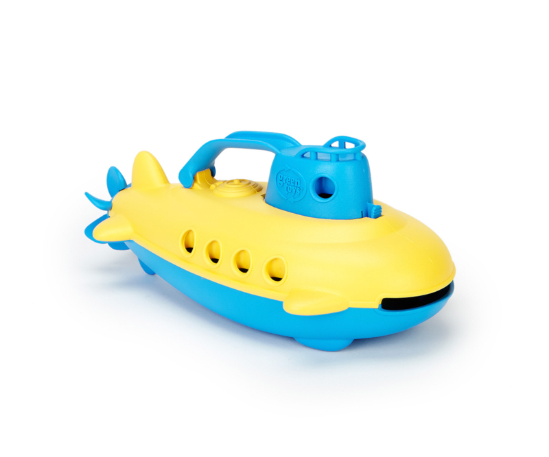 Green Toys - Bateau de sauvetage et hélicoptère pour le bain