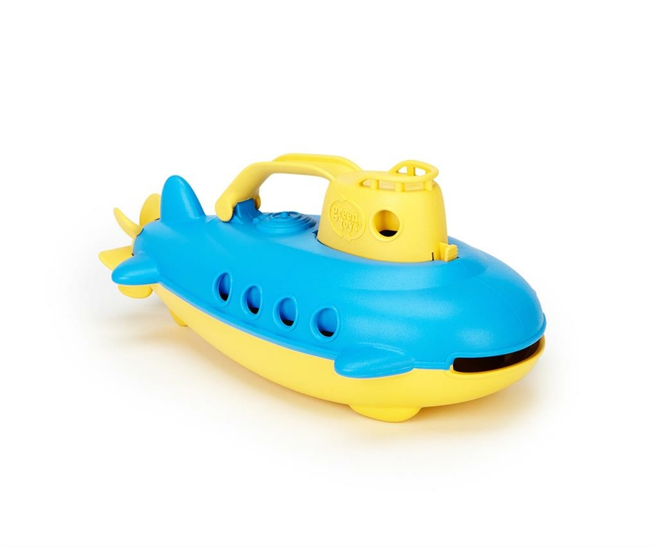 Green Toys Jeu de Bain Bateau de Sauvetage et Hélicoptère - Mes