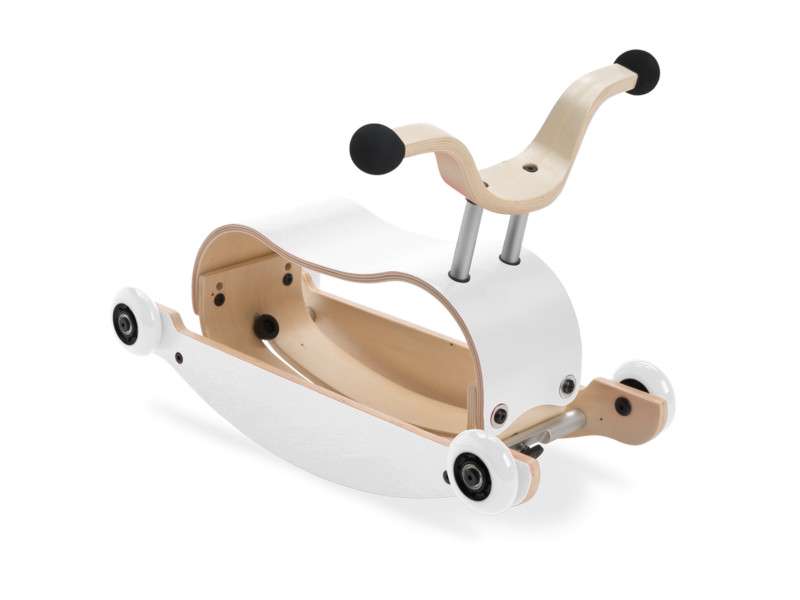 Wishbone Mini Flip Deluxe - blanc - bascule