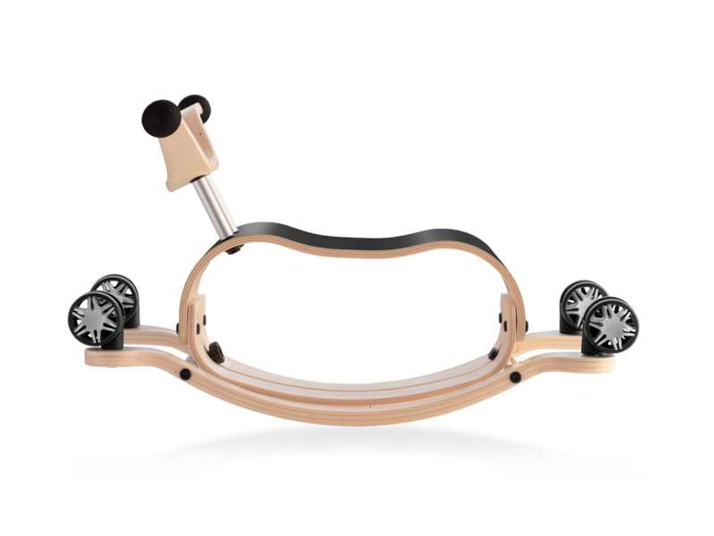 Wishbone Mini Flip Deluxe - noir - profil base course