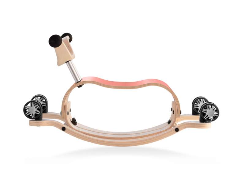 Wishbone Mini Flip Deluxe - rose - profil base course