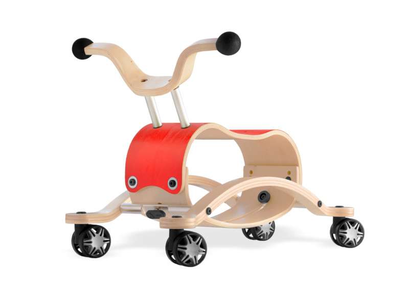Wishbone Mini Flip Deluxe - rouge - base course
