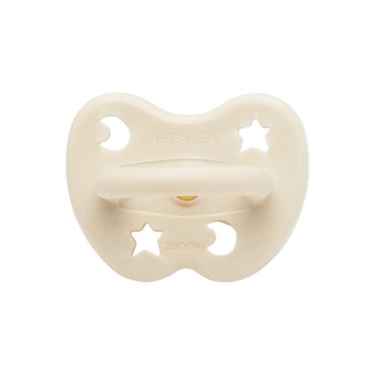 Tétine Hevea Planet Physiologique - 3-36 mois - sucette caoutchouc naturel - milky white