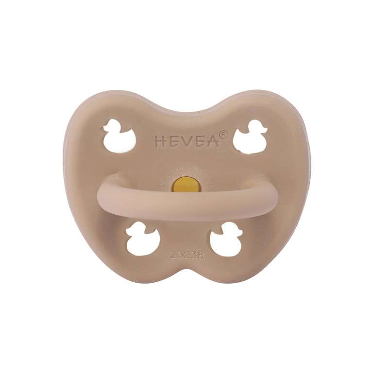 Tétine Hevea Planet Physiologique - 3-36 mois - sucette caoutchouc naturel - tan beige