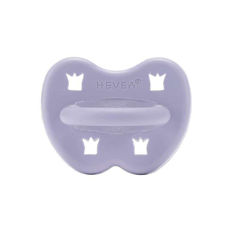 Tétine Hevea Planet Physiologique - 3-36 mois - sucette caoutchouc naturel - dusty violet