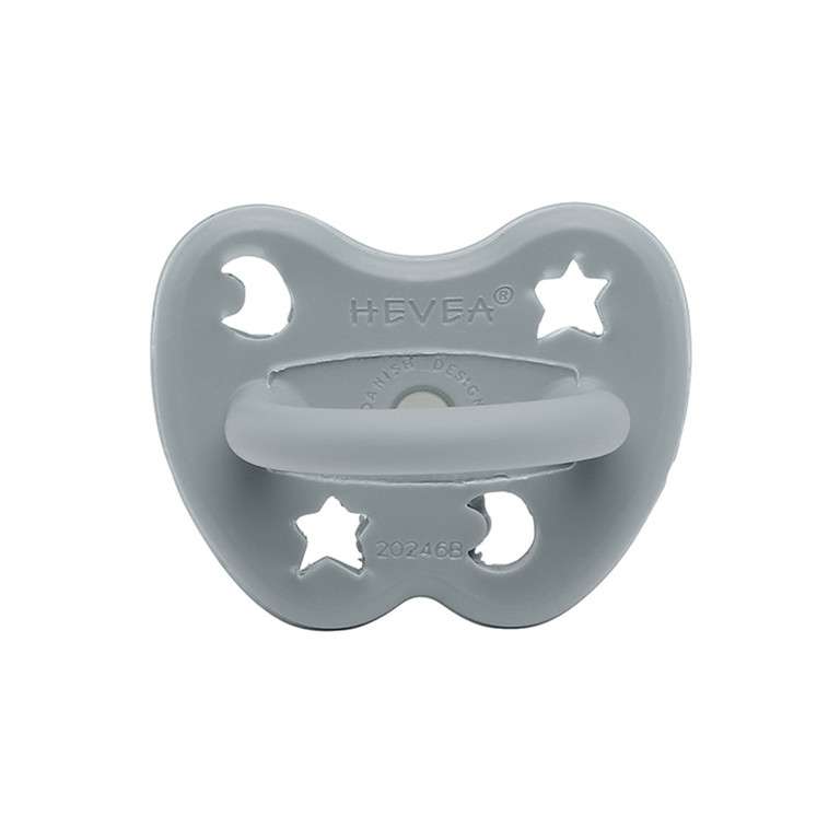 Tétine Hevea Planet Physiologique - 3-36 mois - sucette caoutchouc naturel - gorgeous grey