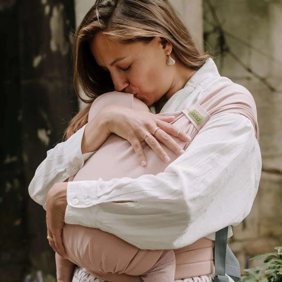 boba bliss porte bébé naissance - bloom pink 6