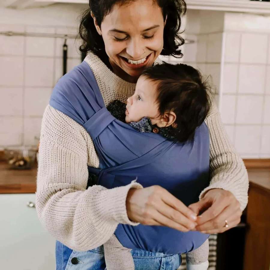 Boba Bliss Vintage Navy  - porte-bébé naissance 2