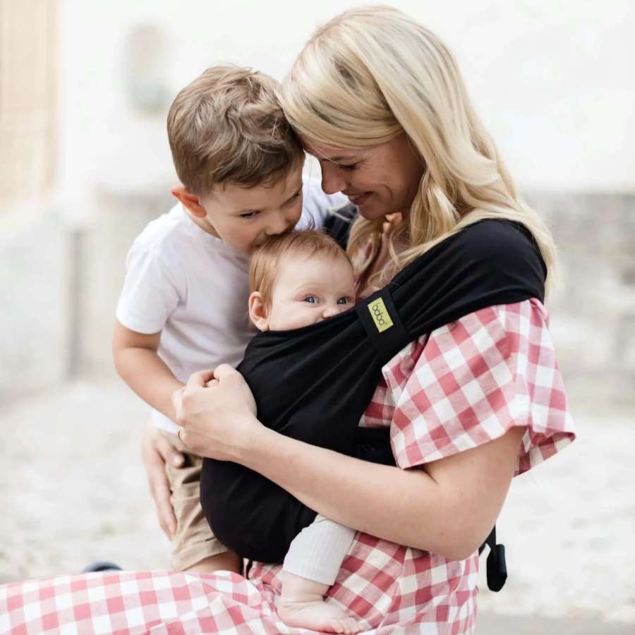 Boba Bliss noir - porte bébé naissance 6