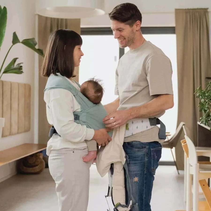 Boba Bliss Sea mist porte bébé  naissance 7