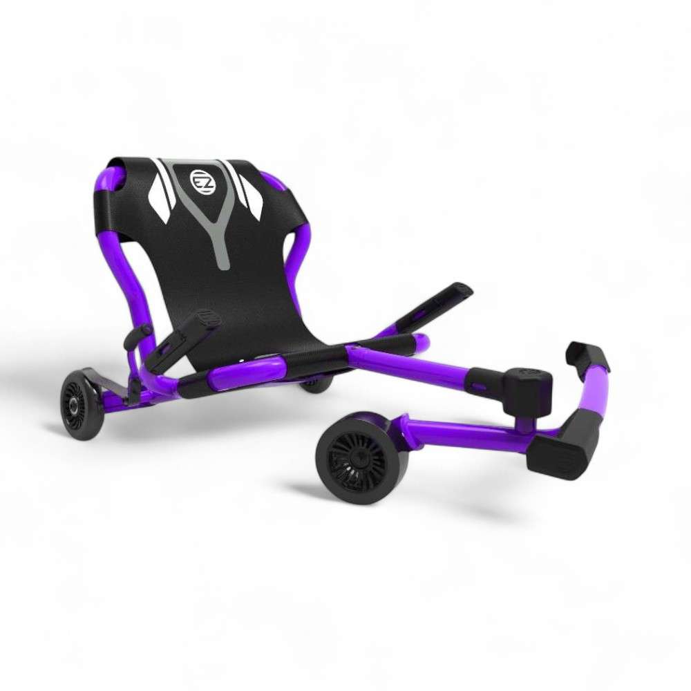 Ezyroller Classic X violet, kart sans pédales à trois roues pour enfants, idéal pour le jeu et la coordination.
