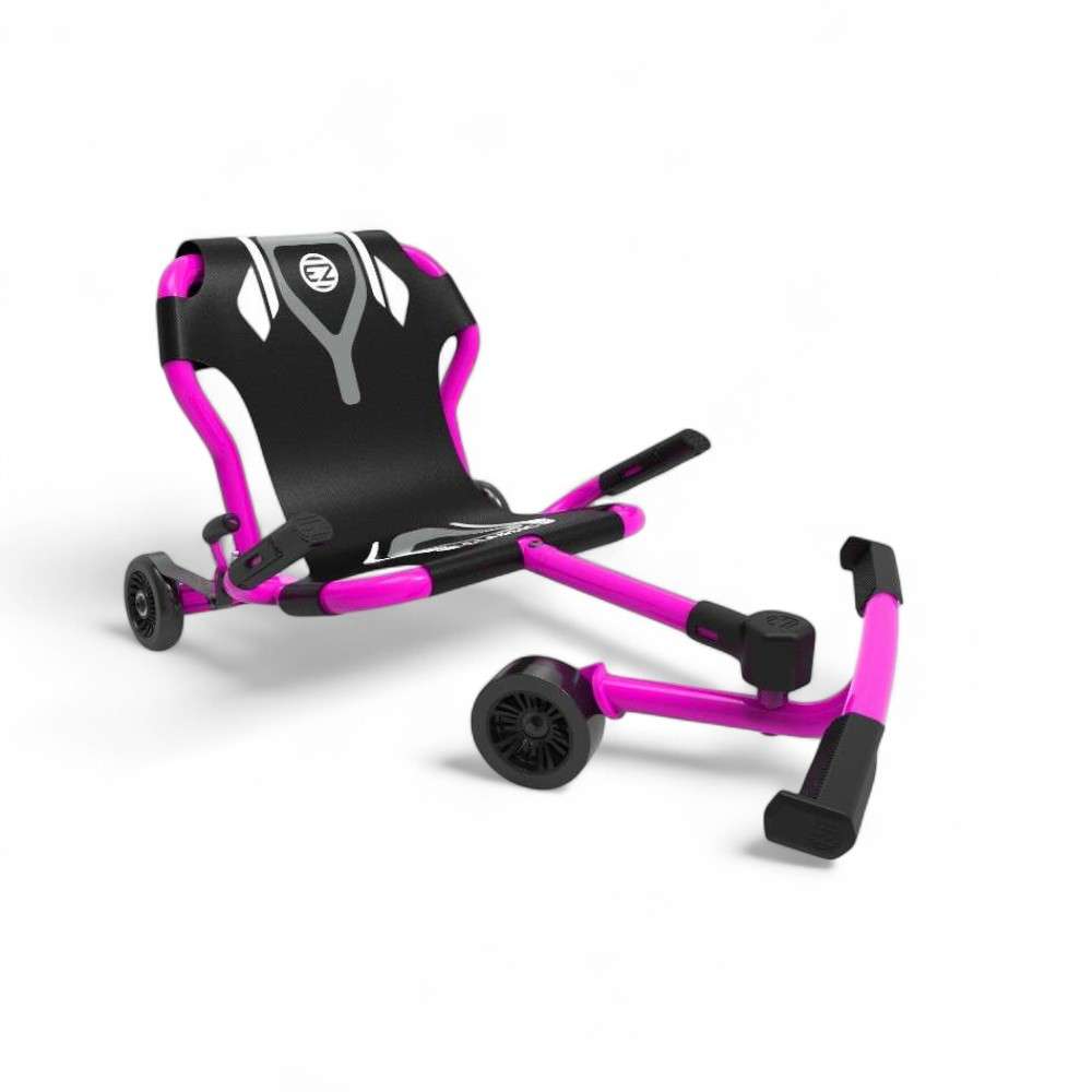 Ezyroller Classic X rose, kart sans pédales pour enfants de 4 à 14 ans, modèle ludique et coloré.