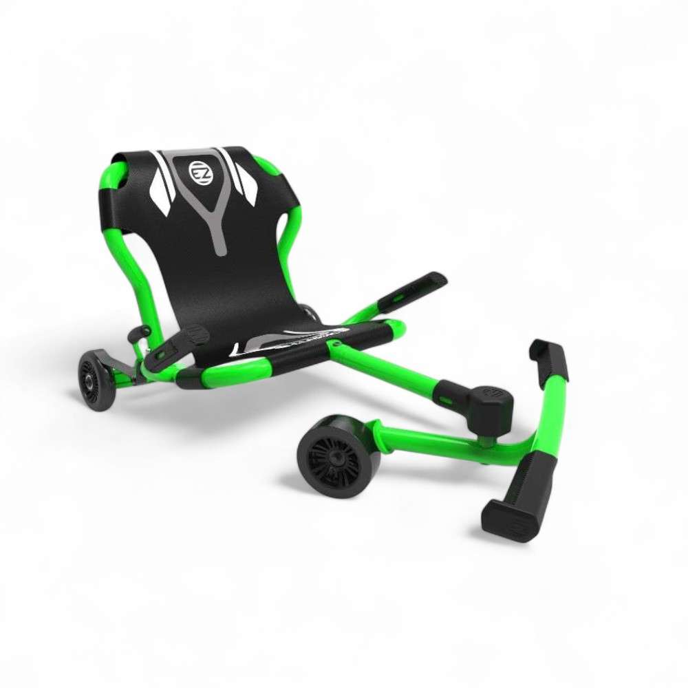 Ezyroller Classic X vert, kart sans pédales pour enfants de 4 à 14 ans, modèle évolutif à trois roues.