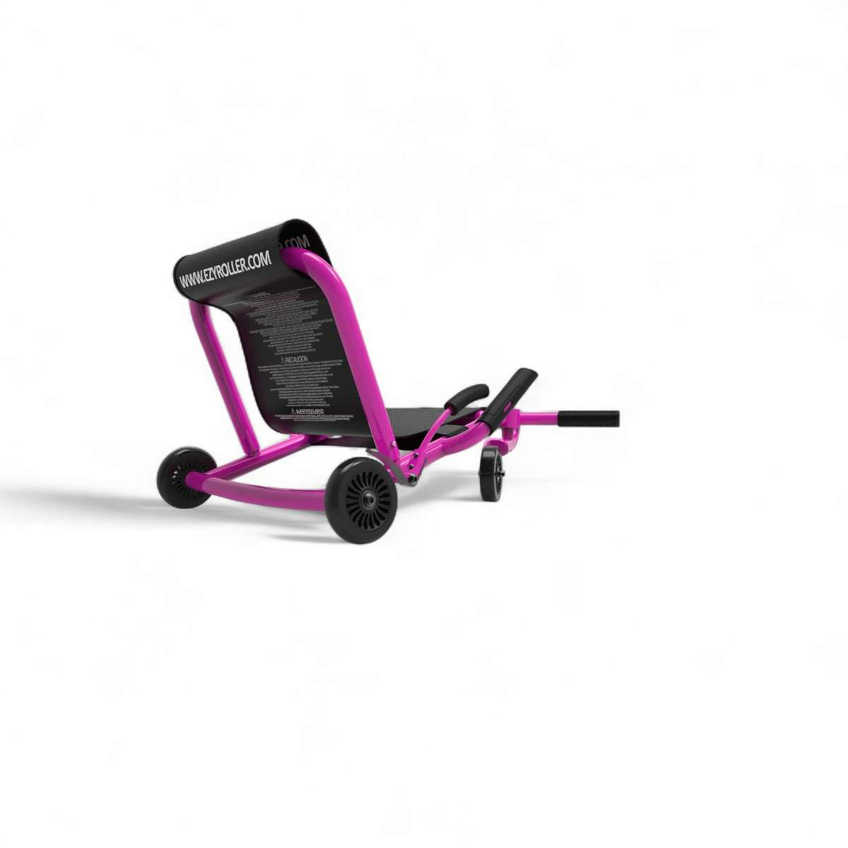 Ezyroller Classic rose – kart sans pédales pour enfants vu de dos