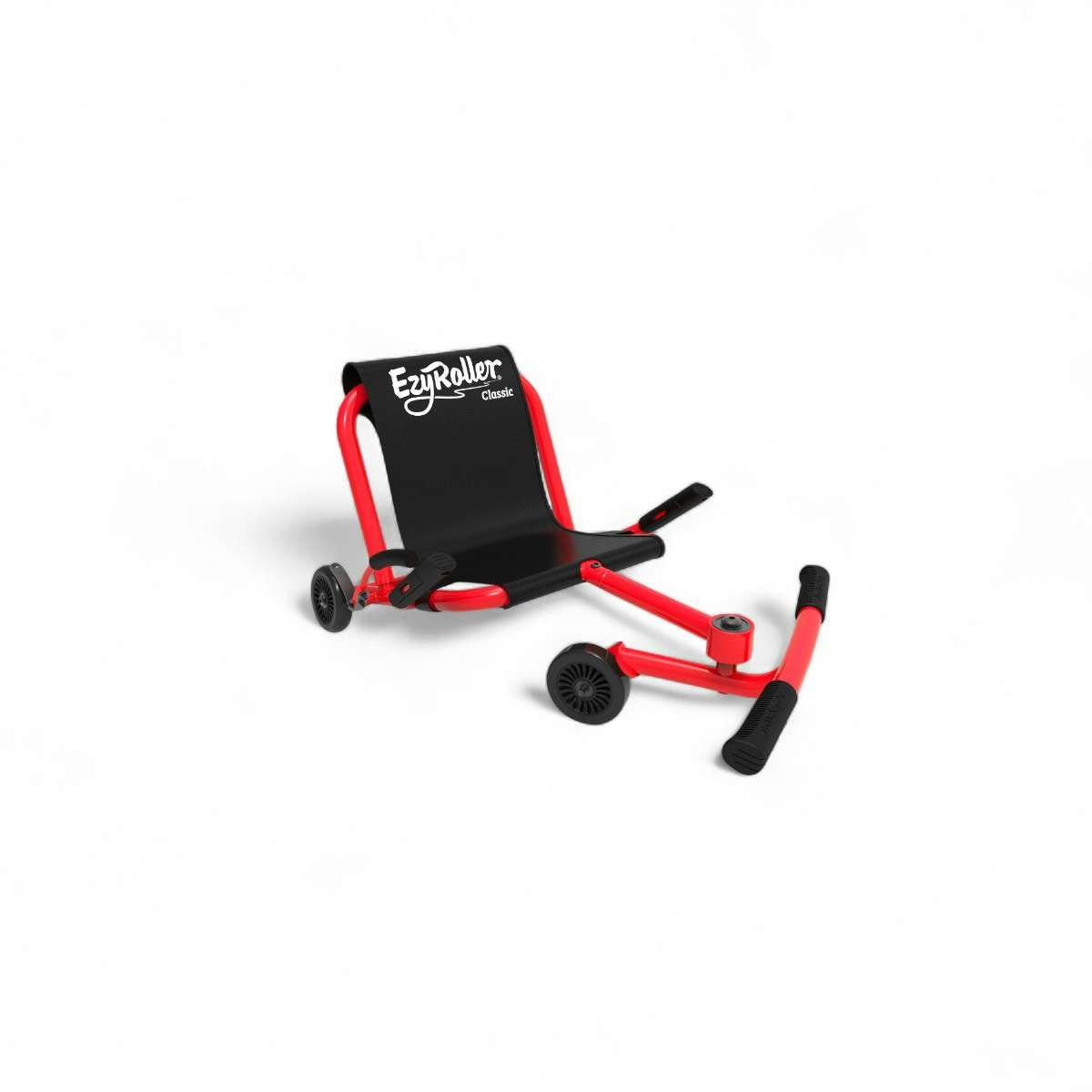Ezyroller Classic rouge – kart sans pédales vu de profil