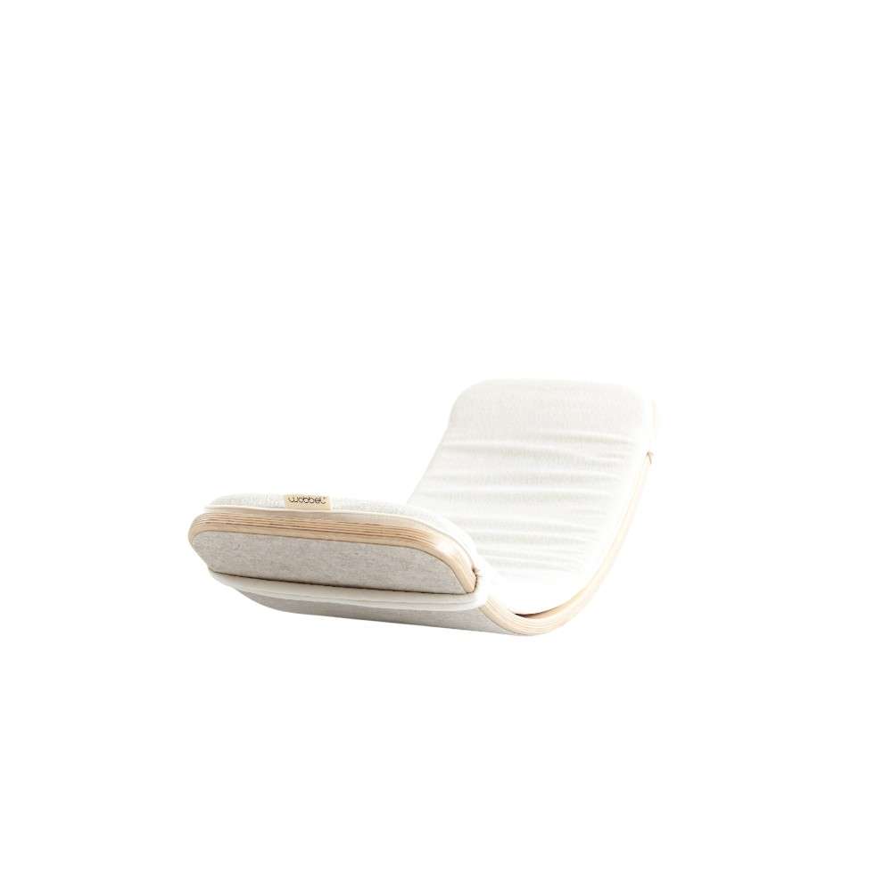 Matelas Wobbel Deck Original Quartz installé sur une planche Wobbel