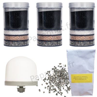 Kit Filtre Fontaine Eva Papaonat
