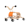 Trotteur Wishbone Mini Flip - Base de course orange